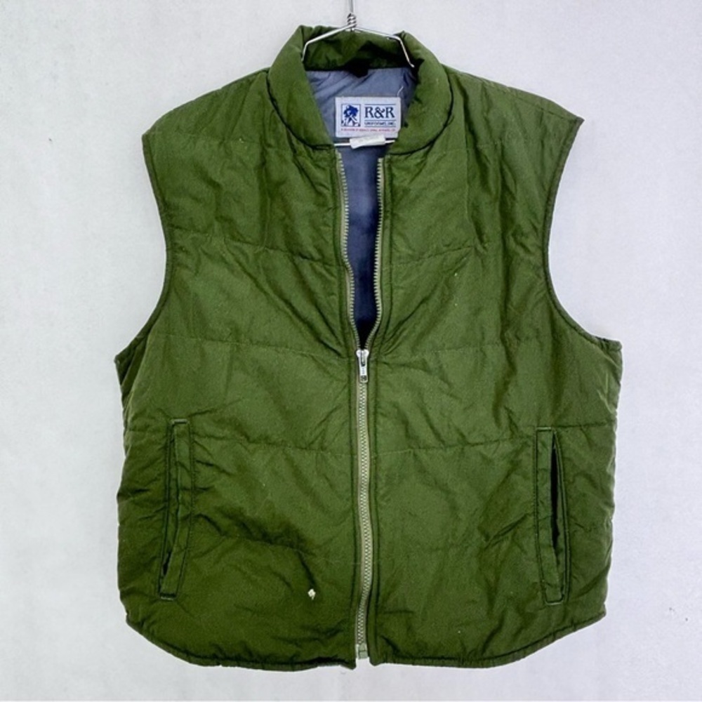 Vintage R&R uniforms men’s large vest size large